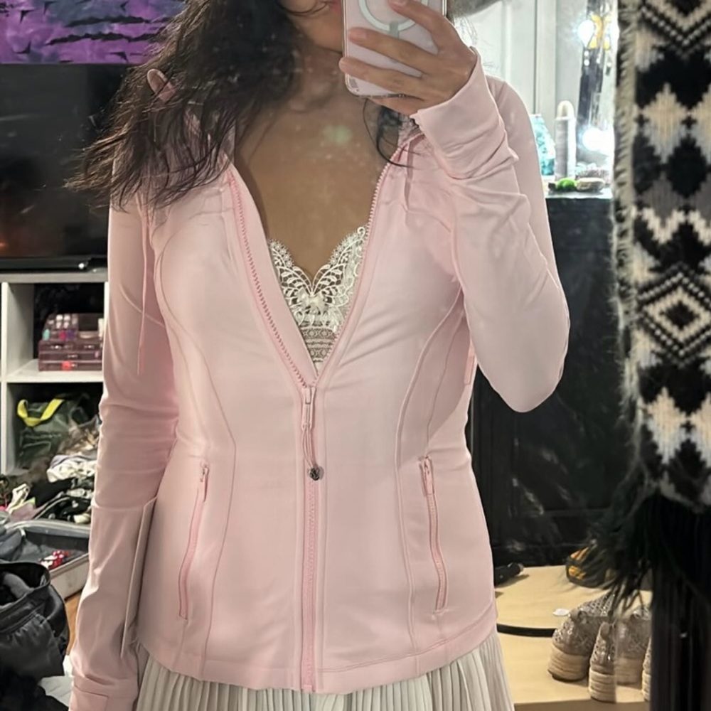 Lululemon Strawberry Milkshake Define Hooded Jacket
